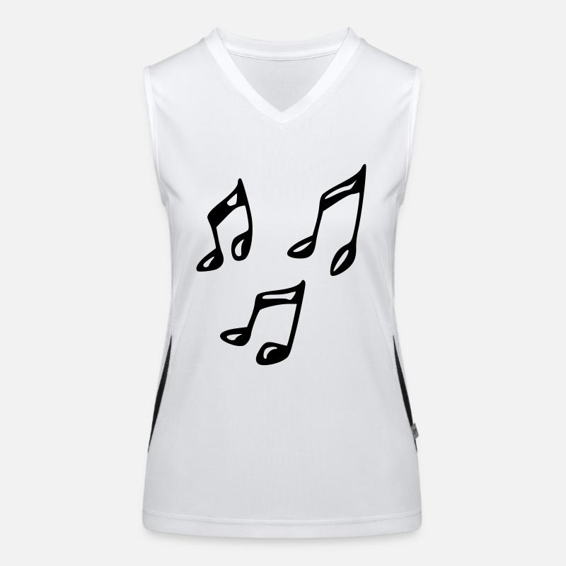 Note Funktionelles Kontrast-Tank Top für Frauen