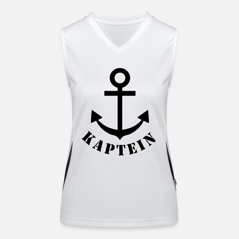kaptein Funktionelles Kontrast-Tank Top für Frauen