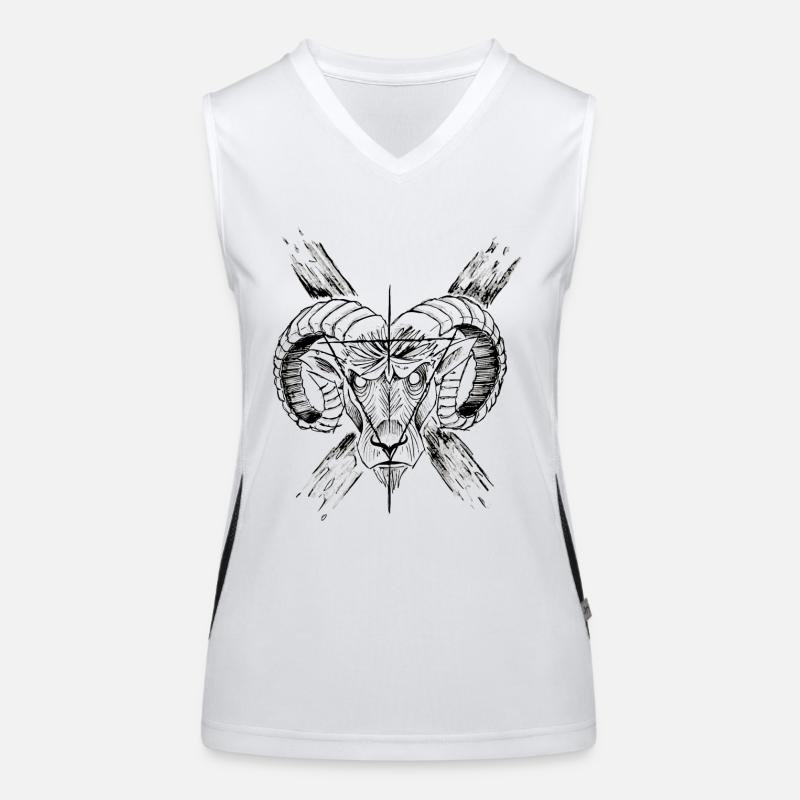 Goat Devil's Débardeur respirant contrasté Femme