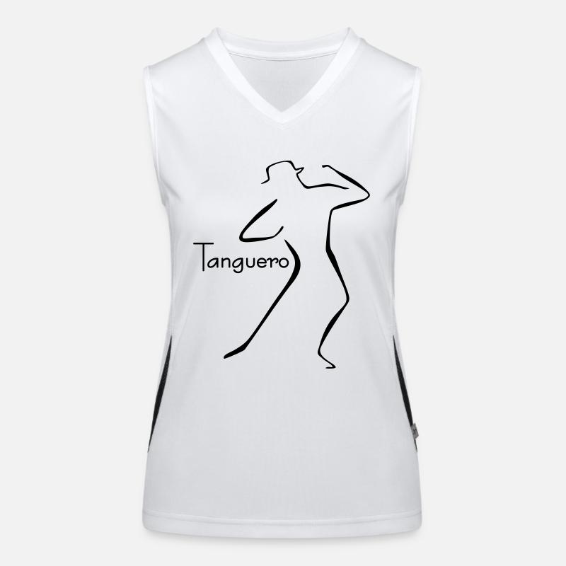 Tango-5 Funktionelles Kontrast-Tank Top für Frauen
