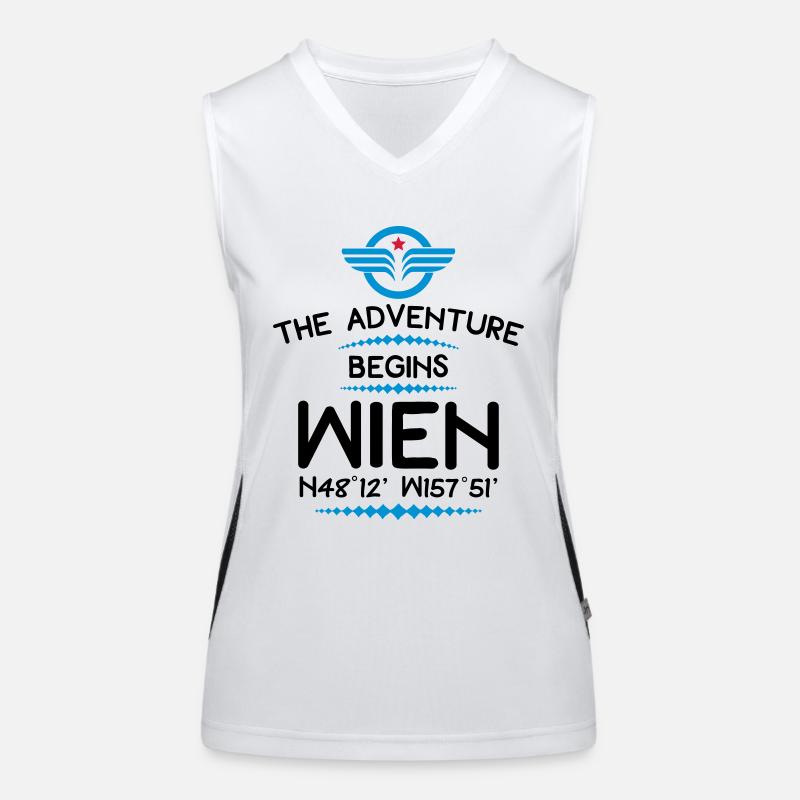 Wien Funktionelles Kontrast-Tank Top für Frauen