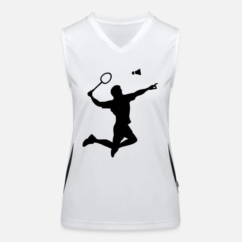 Badminton Women's Functional Contrast Tank Top
