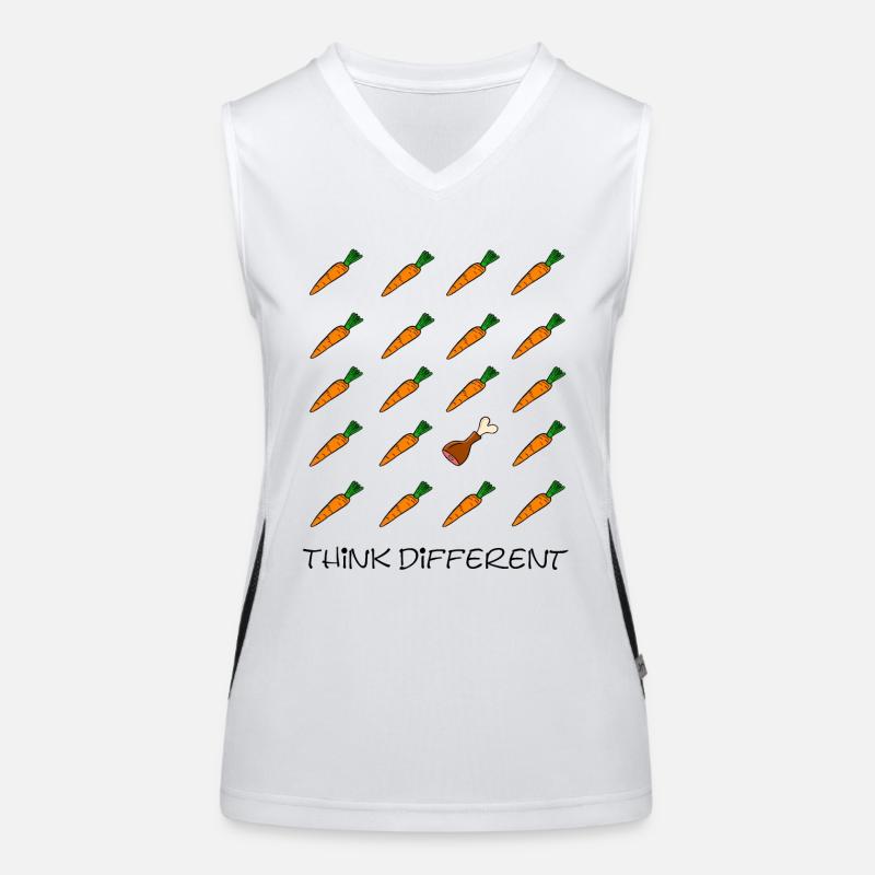 Penser différemment Débardeur respirant contrasté Femme