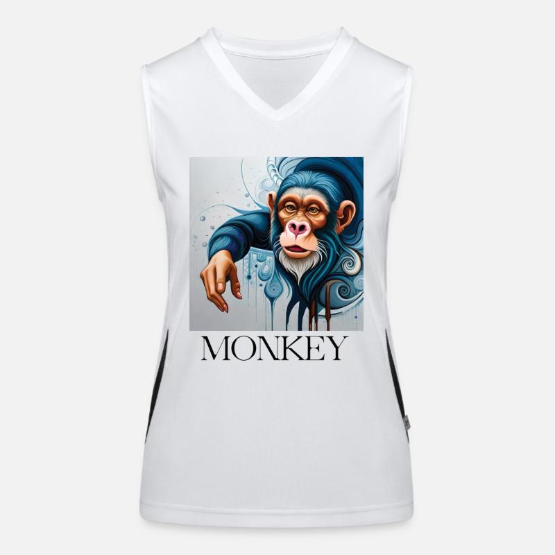 MONKEY Funktionelles Kontrast-Tank Top für Frauen