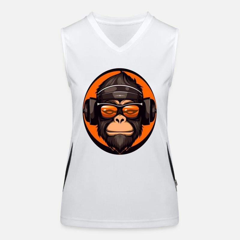 monkey Débardeur respirant contrasté Femme