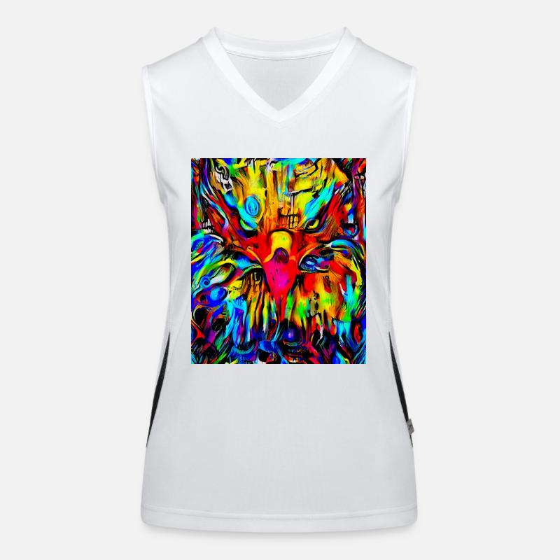 IMG 4542 Funktionelles Kontrast-Tank Top für Frauen