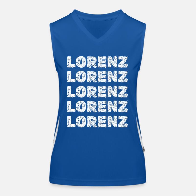Lorenz Lorenz Débardeur respirant contrasté Femme