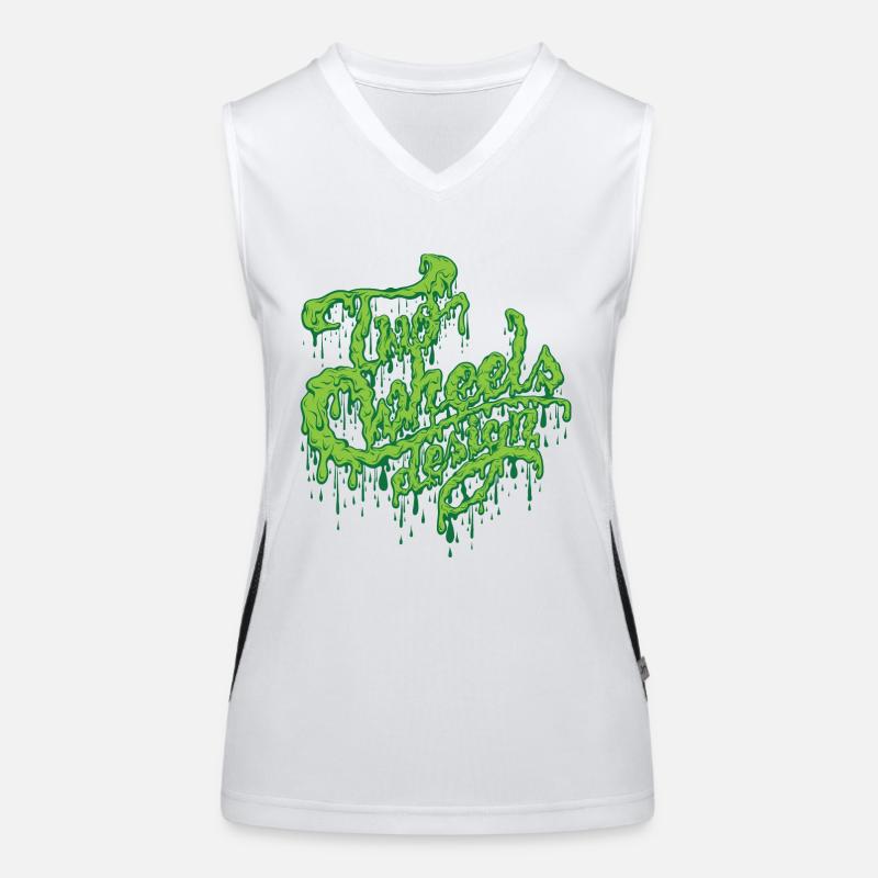 TWD mud Women's Functional Contrast Tank Top