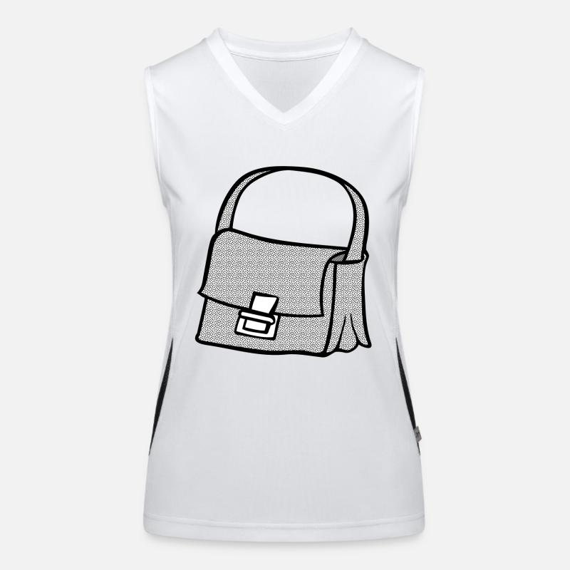 backpack suitcase backpack bag briefcase125 Women's Functional Contrast Tank Top