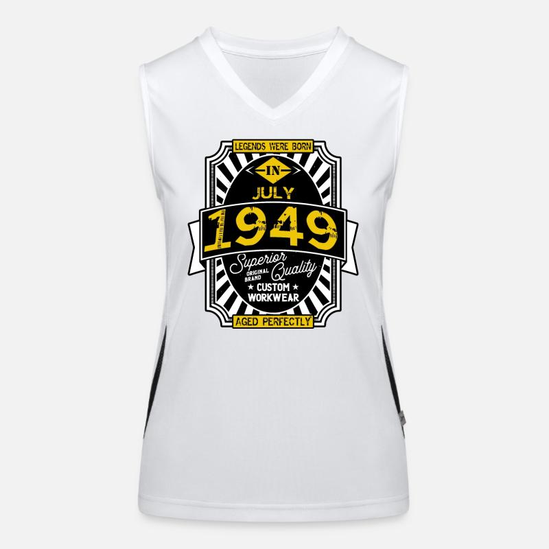 1949 JULI Funktionelles Kontrast-Tank Top für Frauen