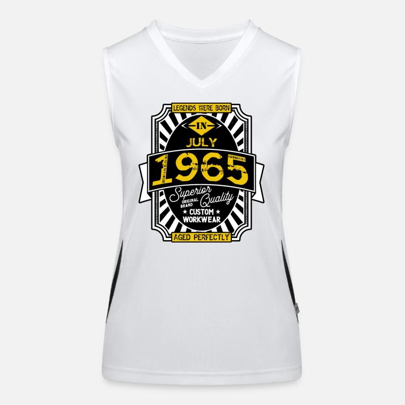 1965 JULI Funktionelles Kontrast-Tank Top für Frauen