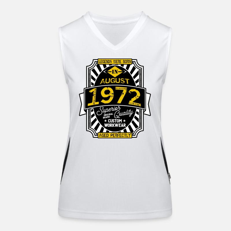 AUGUST 1972 Funktionelles Kontrast-Tank Top für Frauen