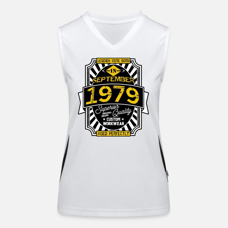 SEPTEMBER 1979 Funktionelles Kontrast-Tank Top für Frauen