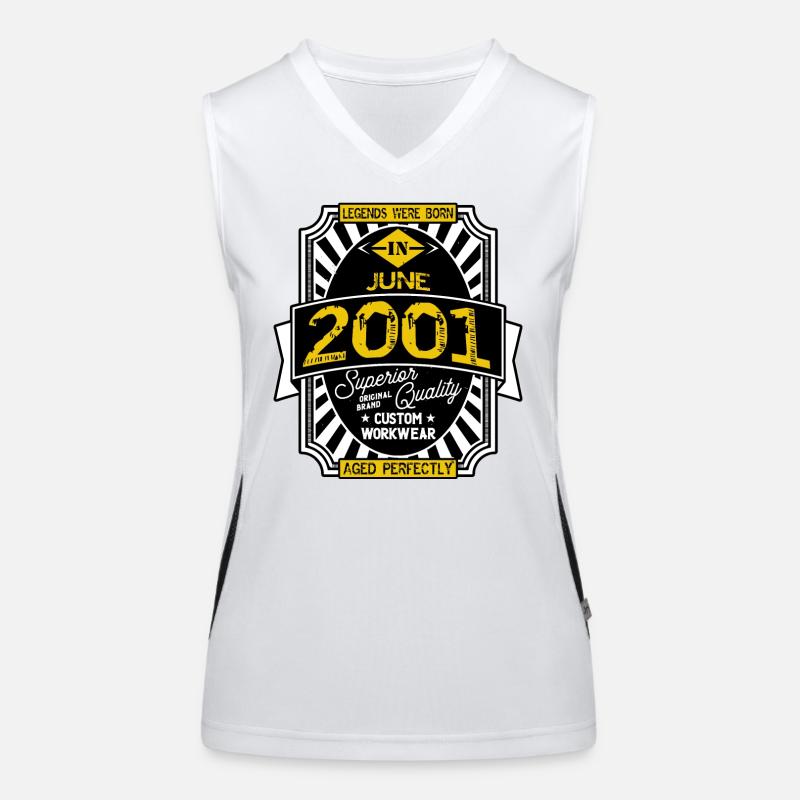 JUNI 2001 Funktionelles Kontrast-Tank Top für Frauen