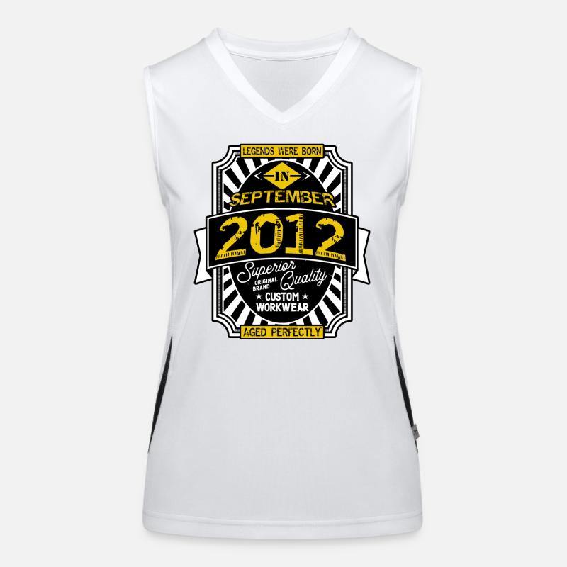 SEPTEMBER 2012 Funktionelles Kontrast-Tank Top für Frauen