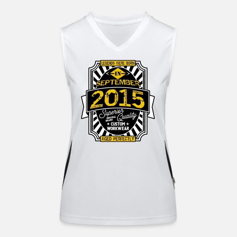 SEPTEMBER 2015 Funktionelles Kontrast-Tank Top für Frauen