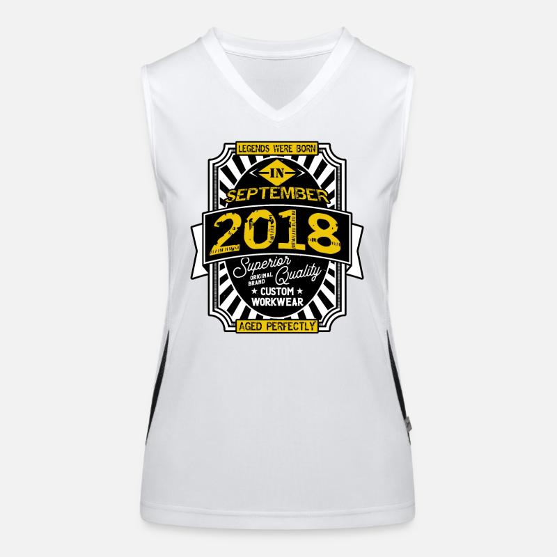 SEPTEMBER 2018 Funktionelles Kontrast-Tank Top für Frauen