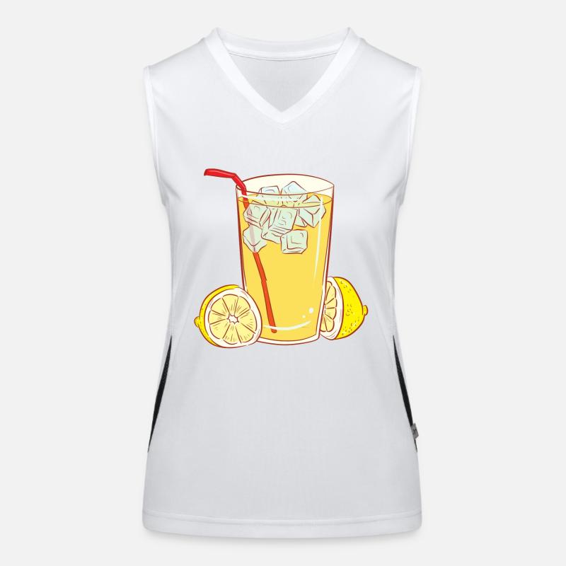 saft juice cocktails lemonade drinks limonade41 Funktionelles Kontrast-Tank Top für Frauen
