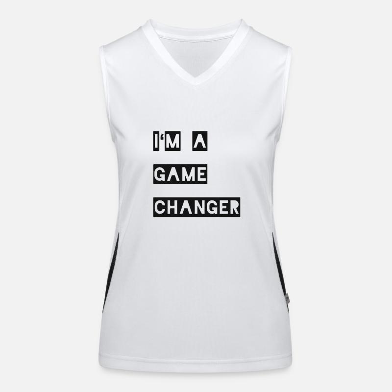 I'm a gamechanger Geschenk Funktionelles Kontrast-Tank Top für Frauen