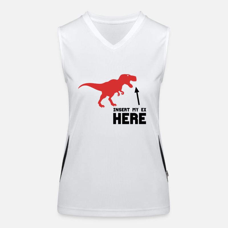 EX BOYFRIEND Women's Functional Contrast Tank Top