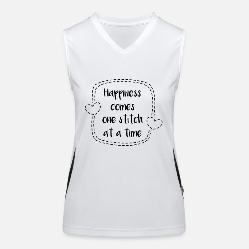 Sewing gift hobby needle tailor profession hobby Women's Functional Contrast Tank Top