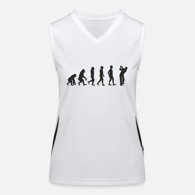 Evolution Golf Débardeur respirant contrasté Femme