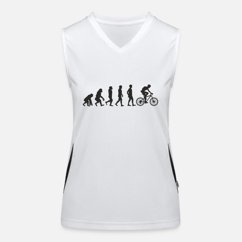 Evolution Bicycle Women's Functional Contrast Tank Top