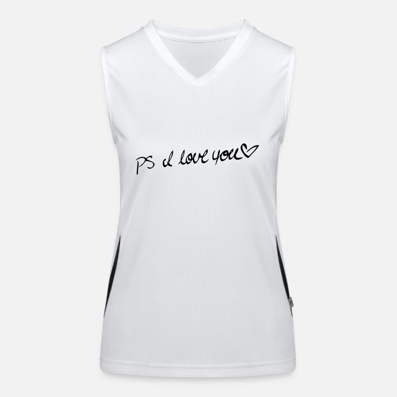 P.S. I LOVE YOU! Women's Functional Contrast Tank Top
