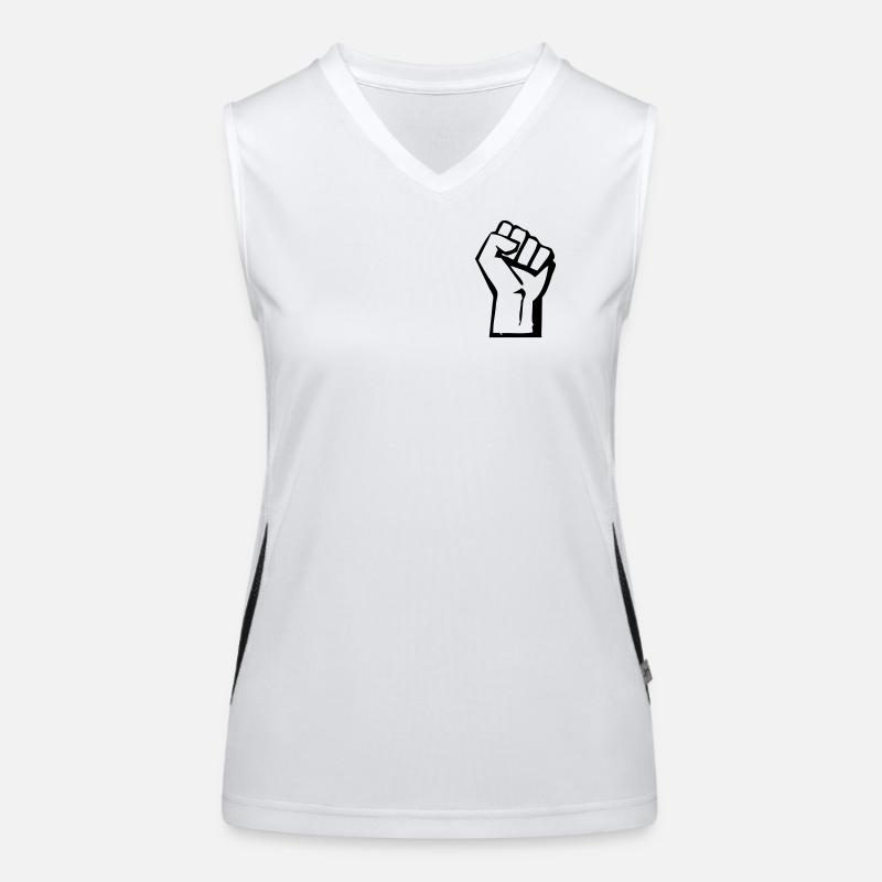 Faust - Proletariat - Worker Women's Functional Contrast Tank Top