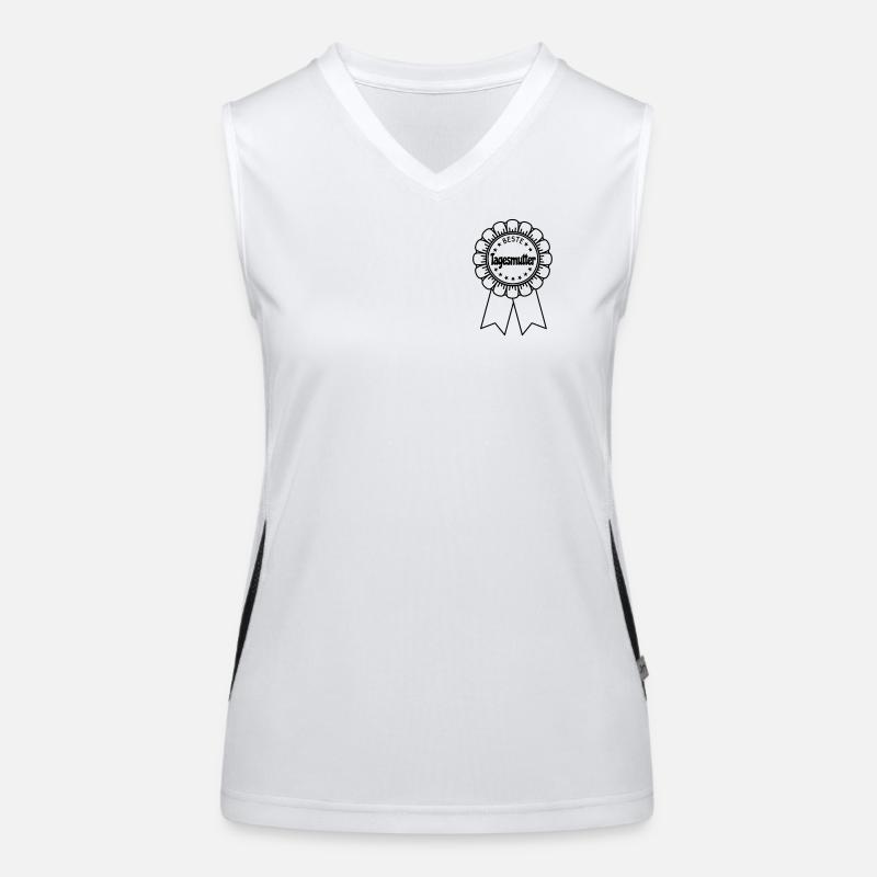 Beste Tagesmutter Funktionelles Kontrast-Tank Top für Frauen