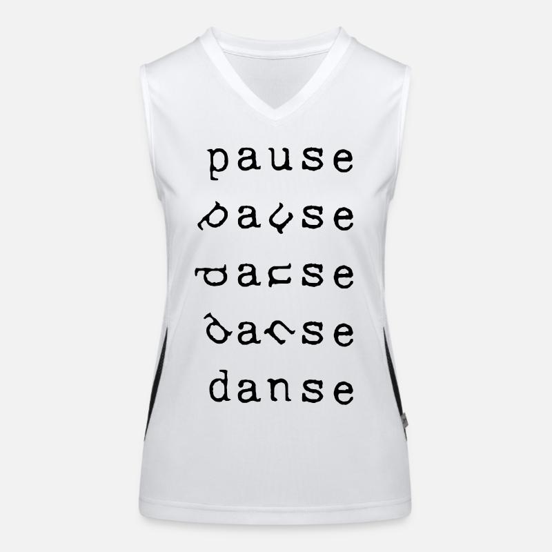 Danse Débardeur respirant contrasté Femme