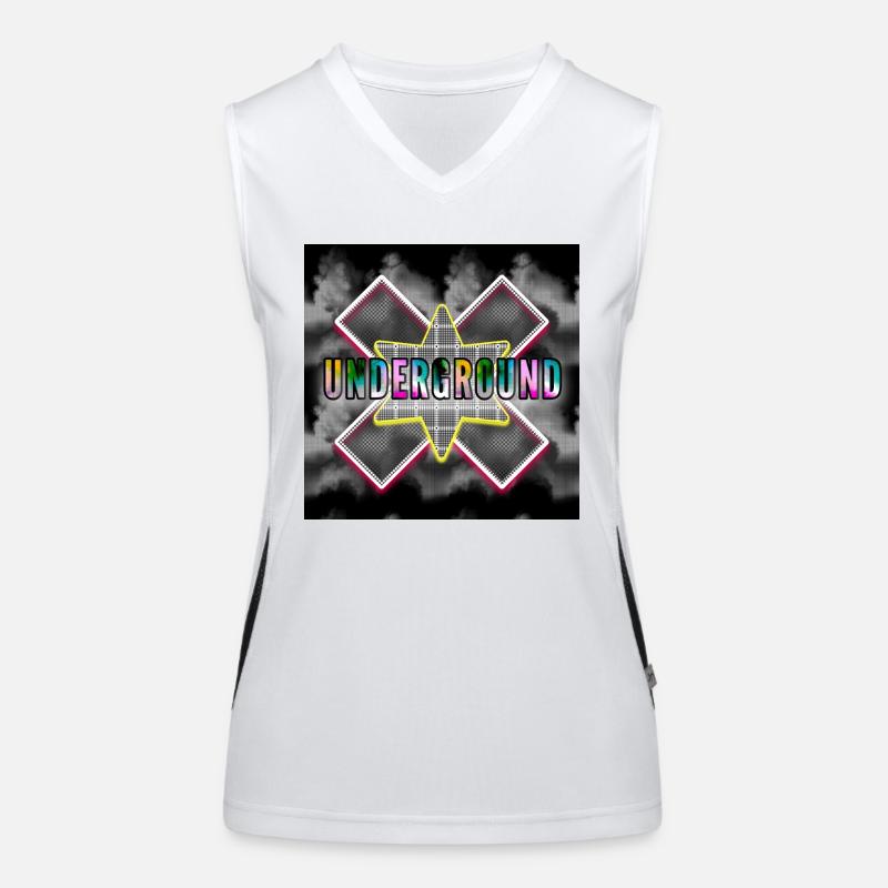 UNDERGROUND - Image - 2023 Débardeur respirant contrasté Femme