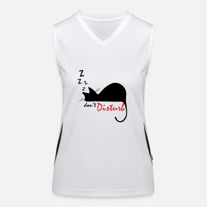 sleep, don't disturb - sleep, don't disturb Women's Functional Contrast Tank Top