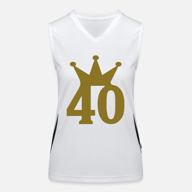 40 krone c1w7 Funktionelles Kontrast-Tank Top für Frauen
