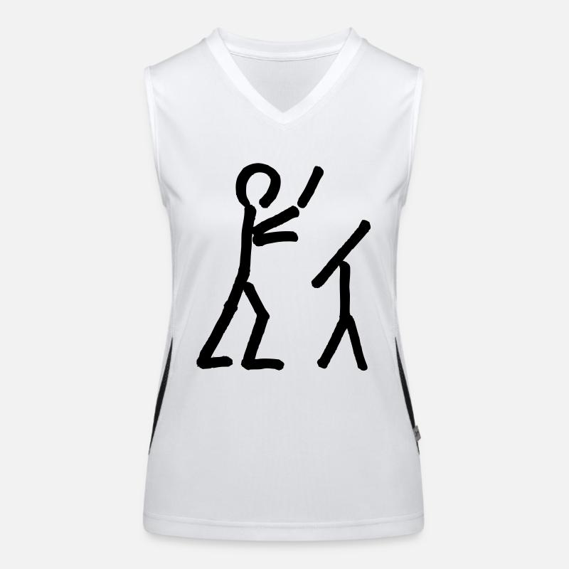 Dirigent an Dirigierpult Funktionelles Kontrast-Tank Top für Frauen