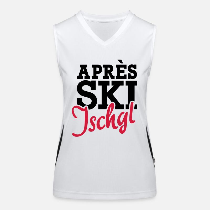 Ischgl Funktionelles Kontrast-Tank Top für Frauen