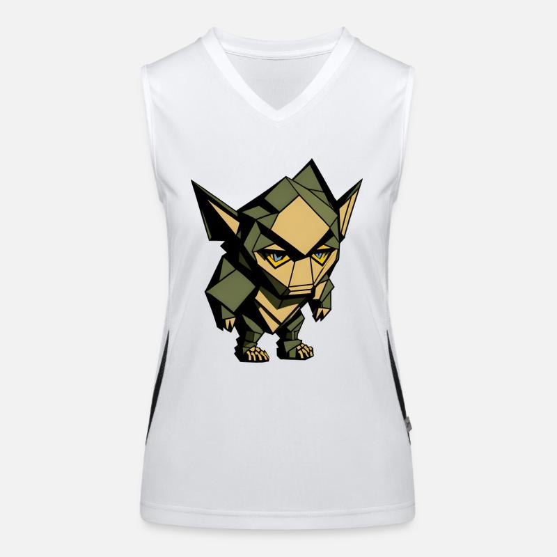 Geometric Goblin Women's Functional Contrast Tank Top