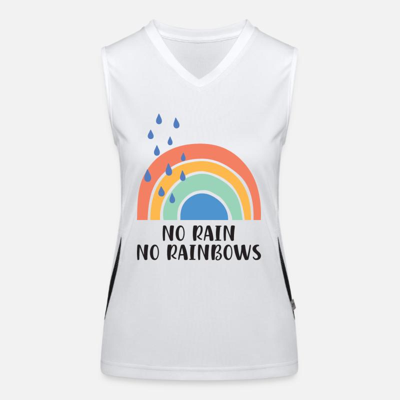 No Rain No Rainbows Women's Functional Contrast Tank Top