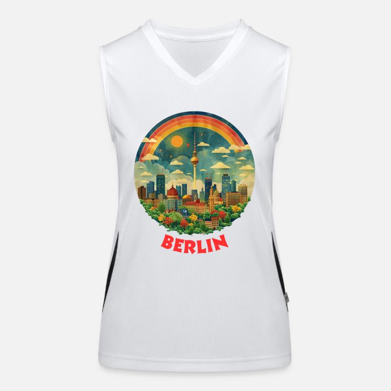 Berlin Women's Functional Contrast Tank Top