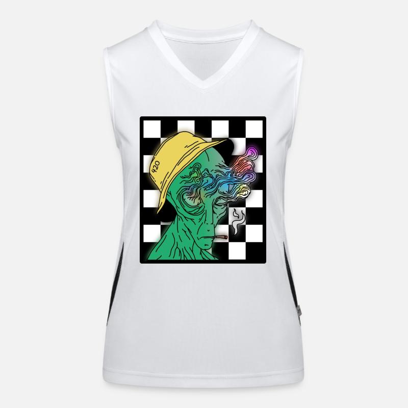 Étranger Débardeur respirant contrasté Femme