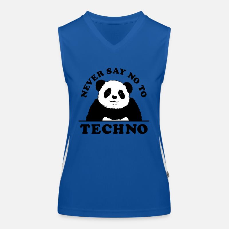 Never say no to techno II Women's Functional Contrast Tank Top