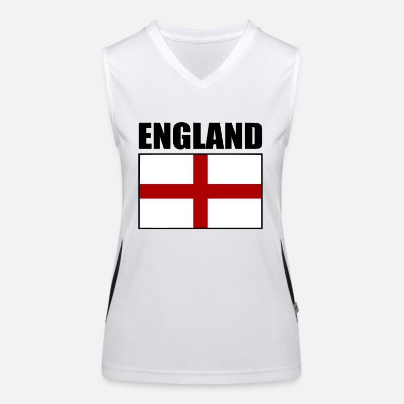 angleterre Débardeur respirant contrasté Femme