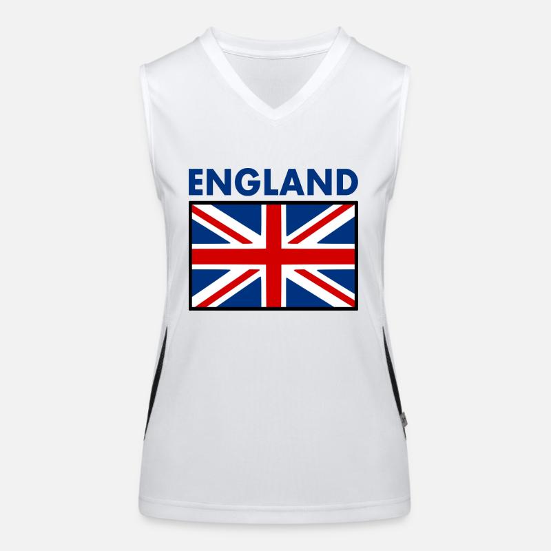 England Women's Functional Contrast Tank Top