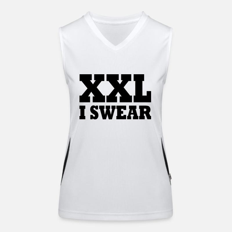 XXL Women's Functional Contrast Tank Top