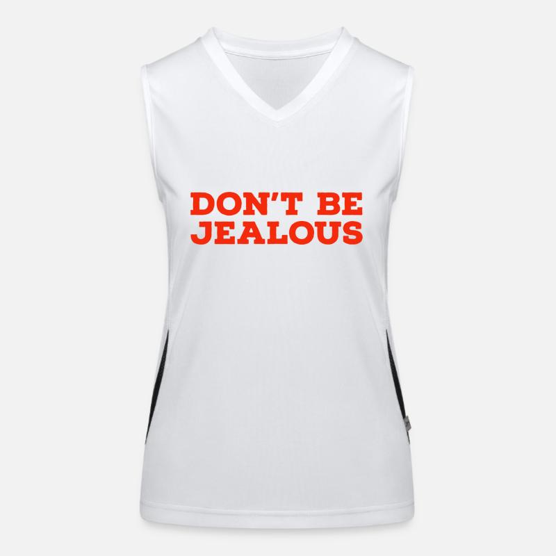 Don't be jealous Women's Functional Contrast Tank Top