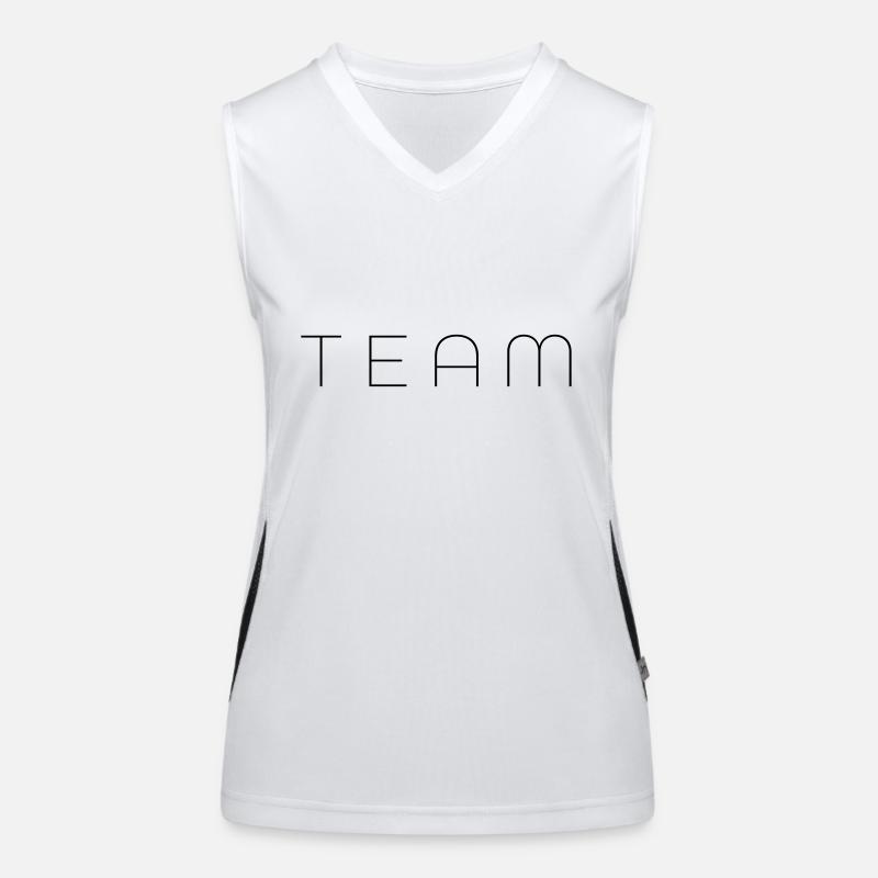 équipe Débardeur respirant contrasté Femme