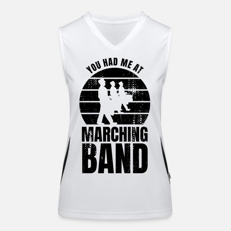 Instrument à percussion Débardeur respirant contrasté Femme