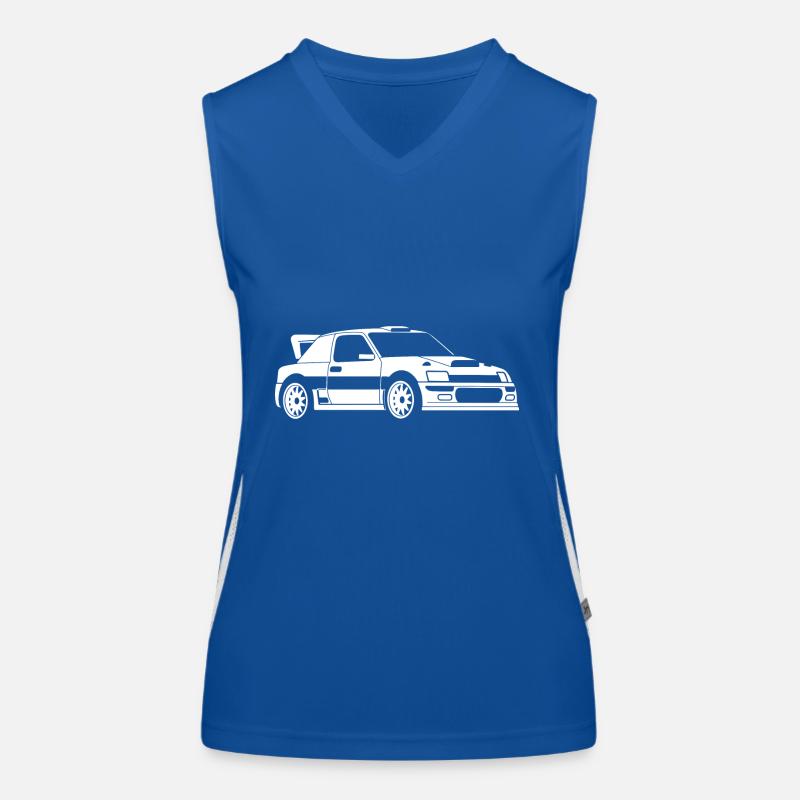 Rally Vehicle Women's Functional Contrast Tank Top