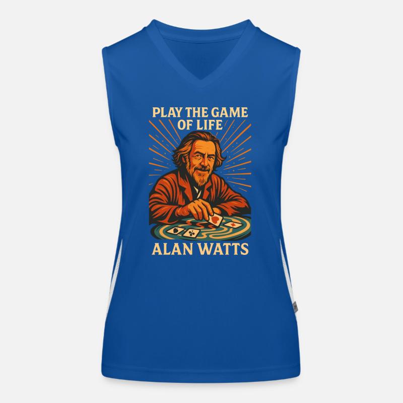 Alan Watts Jeu d’art de la vie Débardeur respirant contrasté Femme