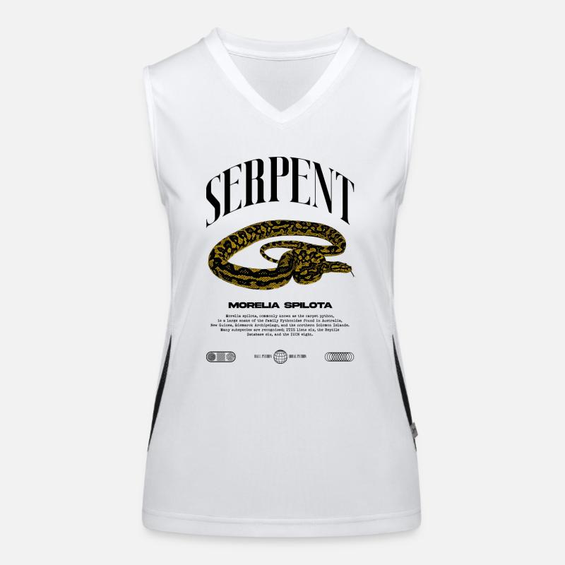 Teppich Python Modern Reptile Keeper Streetwear Funktionelles Kontrast-Tank Top für Frauen